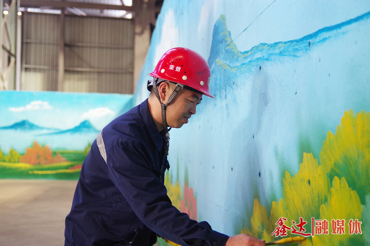 Xin Da story! With the sky car holding the brush, a "good steel" Liu Baogang!