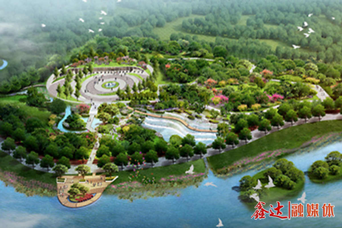 City back garden! Xinda helped build Xiongan Green Expo Park municipal road and supporting comprehensive pipeline project!